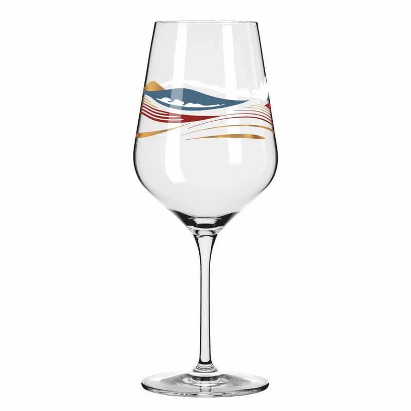 Ritzenhoff Rotweinglas Herzkristall 007, Aurélie Girod, Kristallglas, 570 ml, 3001007