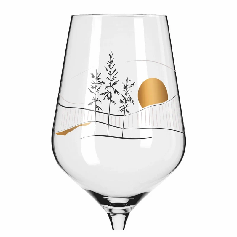 Ritzenhoff Rotweinglas Herzkristall 008, Chistine Kordes, Kristallglas, 570 ml, 3001008