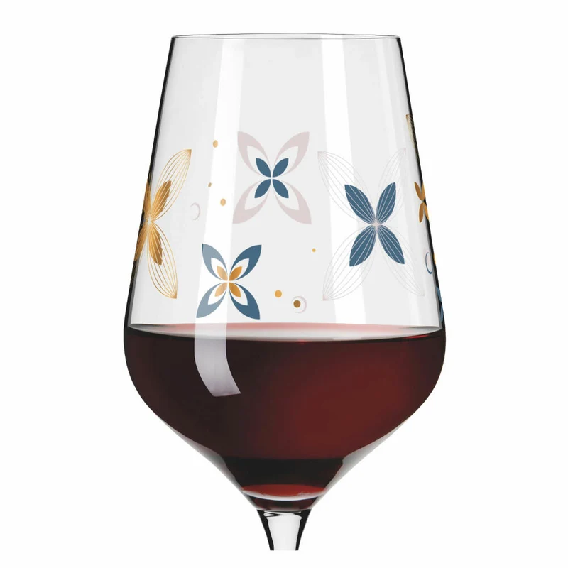 Ritzenhoff Rotweinglas Herzkristall 009, Carolin Oliveira, Kristallglas, 570 ml, 3001009