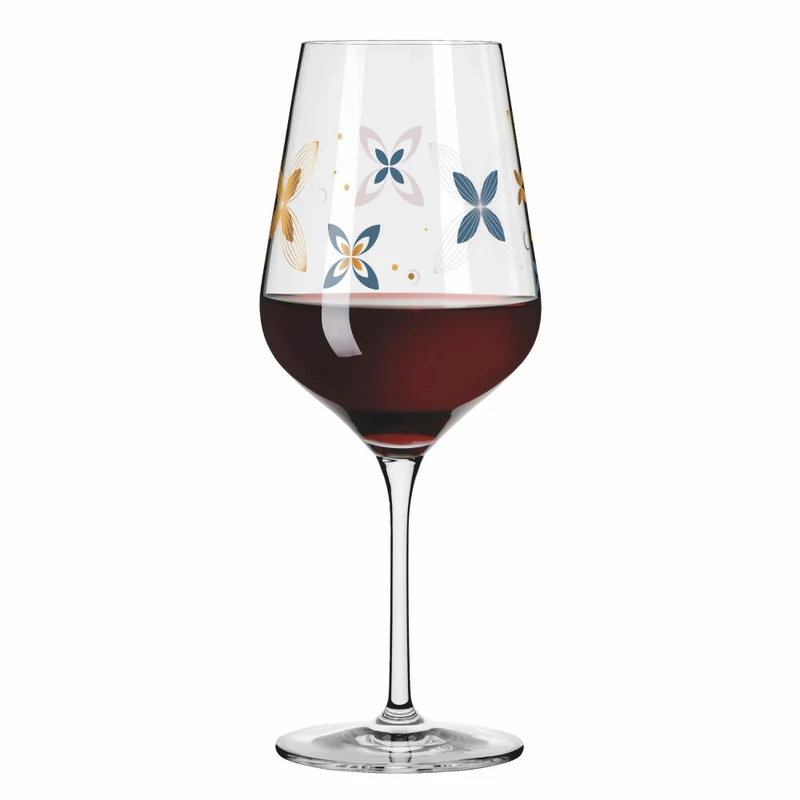 Ritzenhoff Rotweinglas Herzkristall 009, Carolin Oliveira, Kristallglas, 570 ml, 3001009
