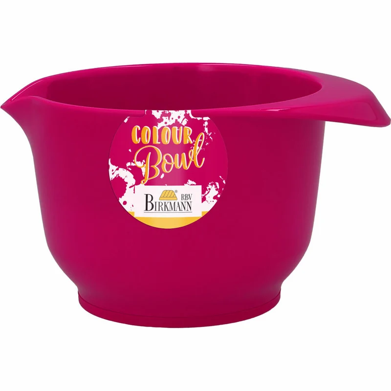 Birkmann Colour Bowl Rühr- und Servierschüssel, Rührschüssel, Schüssel, Melaminharz, Granita, 500 ml, 708853