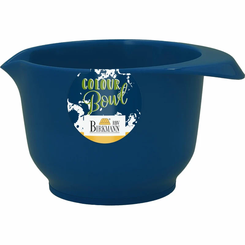 Birkmann Colour Bowl Rühr- und Servierschüssel, Rührschüssel, Schüssel, Melaminharz, Dunkelblau, 500 ml, 708877