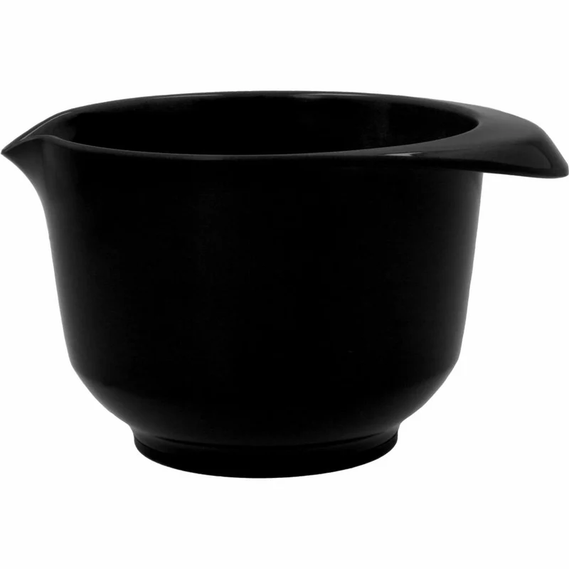 Birkmann Colour Bowl Rühr- und Servierschüssel, Rührschüssel, Schüssel, Melaminharz, Schwarz, 750 ml, 708945