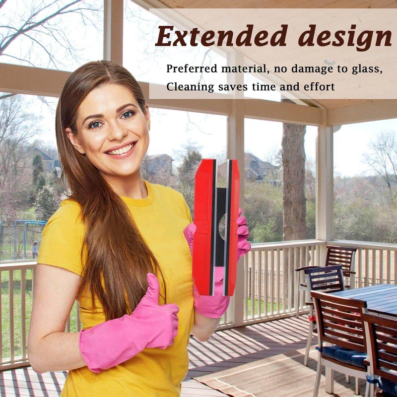 Household Double Side Magnetic Window Brush