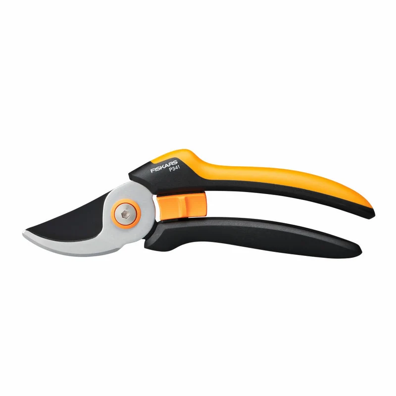 Fiskars Solid L Bypass-Gartenschere P341, Bypassschere, Zweigschere, 1057164