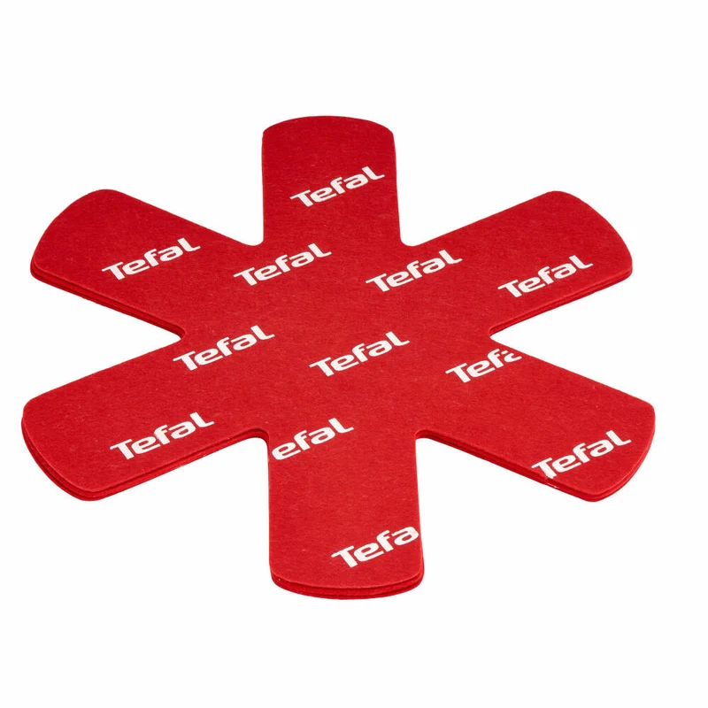 Tefal Ingenio Filzschoner, 4er Set, Topfschoner, Pfannenschoner, Wollfilz, 38 cm, K22030