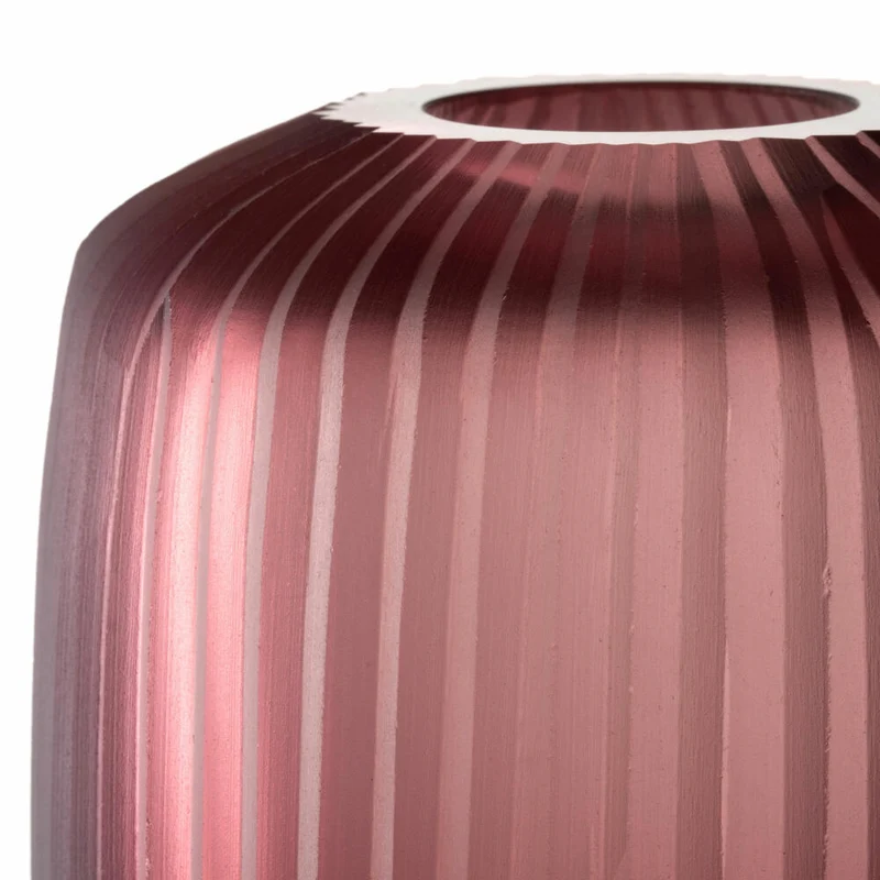 Leonardo Vase Bellagio, Blumenvase, Dekovase, Glas, Beere, 15.5 cm, 036446
