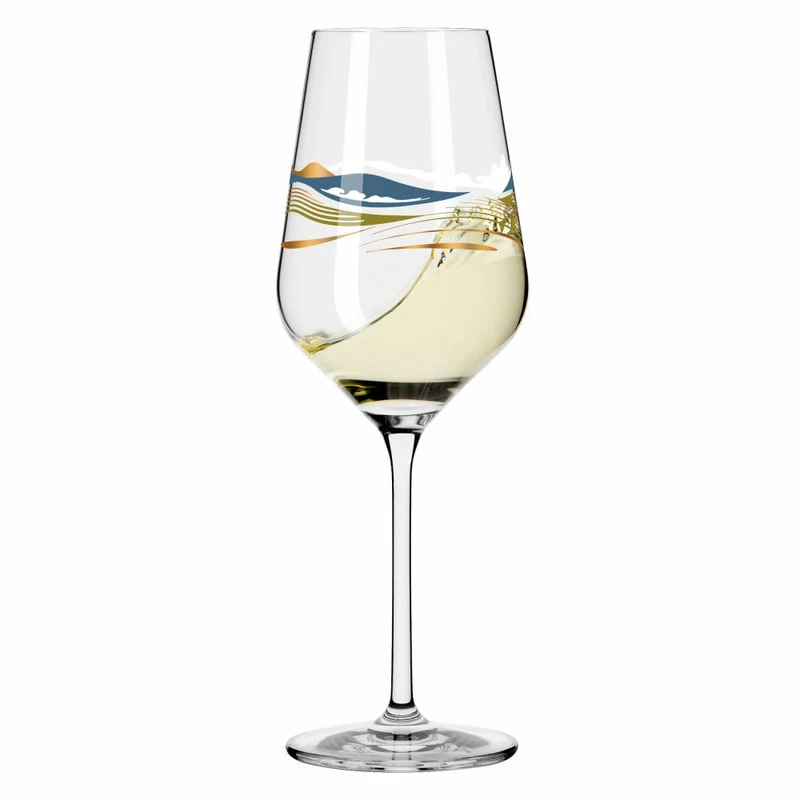 Ritzenhoff Weißweinglas Herzkristall 007, Aurélie Girod, Kristallglas, 380 ml, 3011007