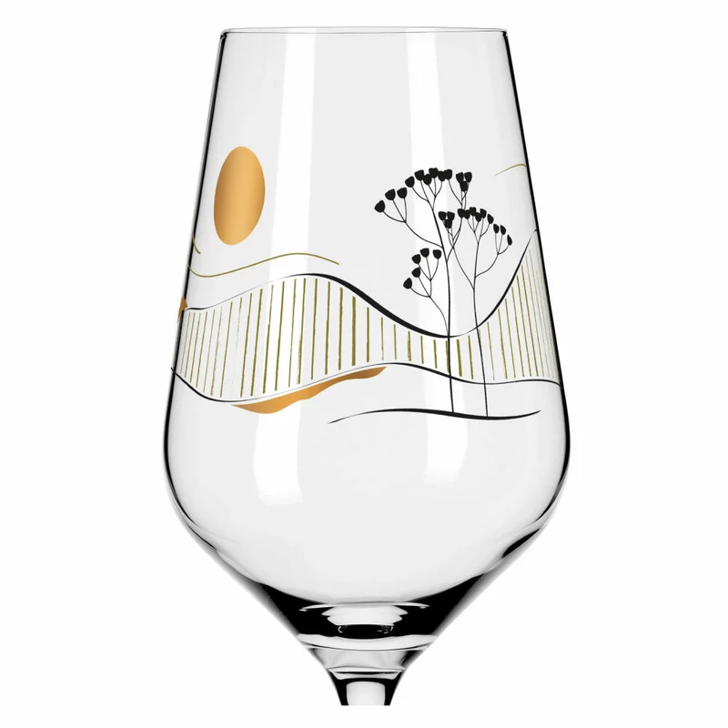Ritzenhoff Weißweinglas Herzkristall 008, Chistine Kordes, Kristallglas, 380 ml, 3011008