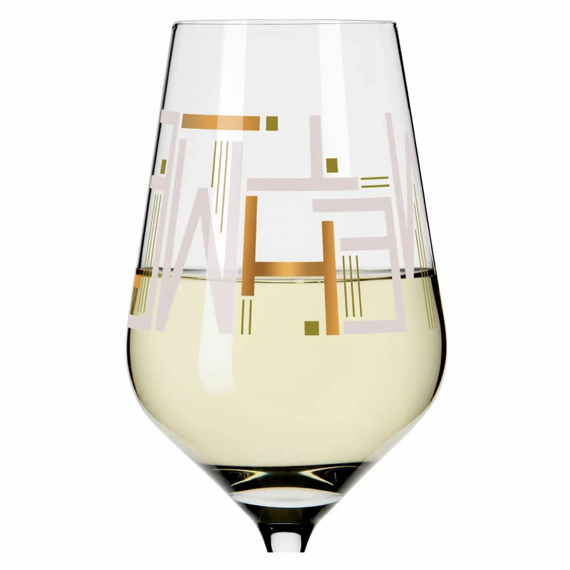 Ritzenhoff Weißweinglas Herzkristall 010, Chistine Kordes, Kristallglas, 380 ml, 3011010
