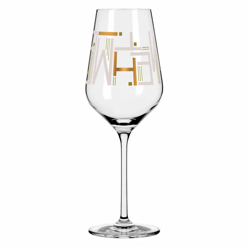 Ritzenhoff Weißweinglas Herzkristall 010, Chistine Kordes, Kristallglas, 380 ml, 3011010