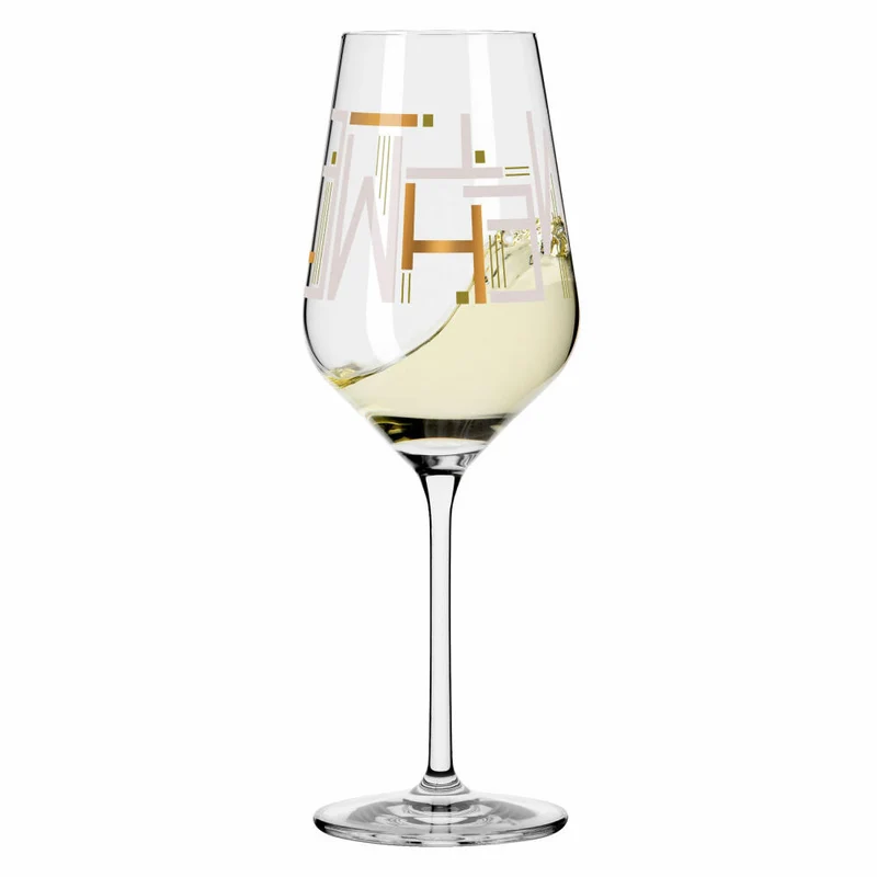 Ritzenhoff Weißweinglas Herzkristall 010, Chistine Kordes, Kristallglas, 380 ml, 3011010