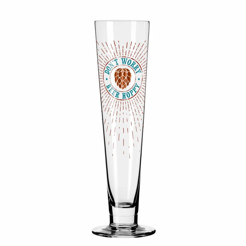 Ritzenhoff Bierglas Heldenfest 012, Rebecca Buss, Kristallglas, 385 ml, 1011012