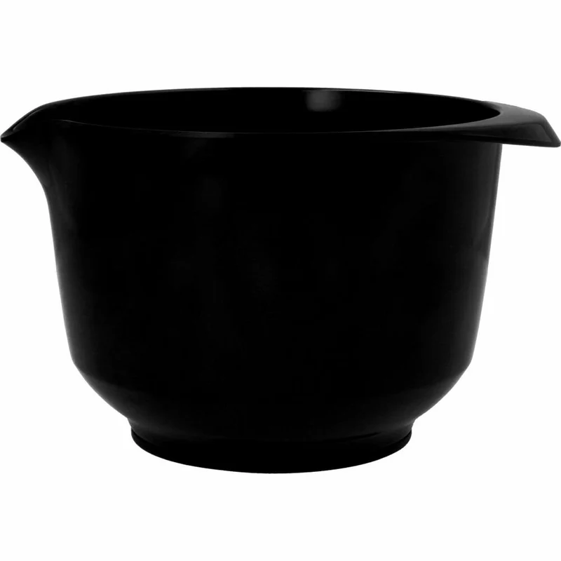 Birkmann Colour Bowl Rühr- und Servierschüssel, Rührschüssel, Schüssel, Melaminharz, Schwarz, 2 Liter, 709119