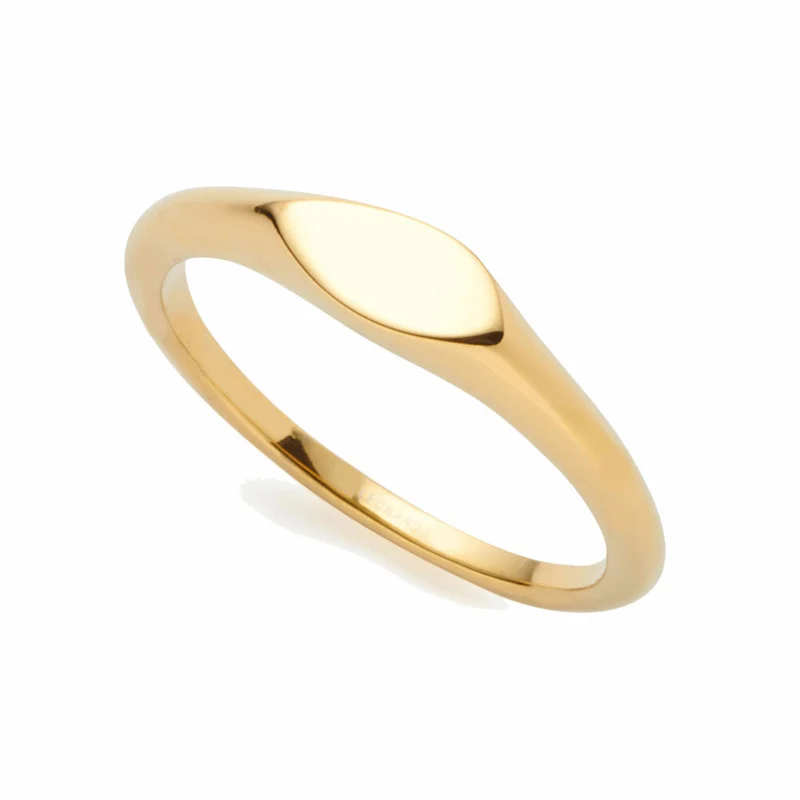 Leonardo Jewels Ring Lovis Ciao, Fingerring, Schmuck, Edelstahl, Golden, Größe 16, 022139