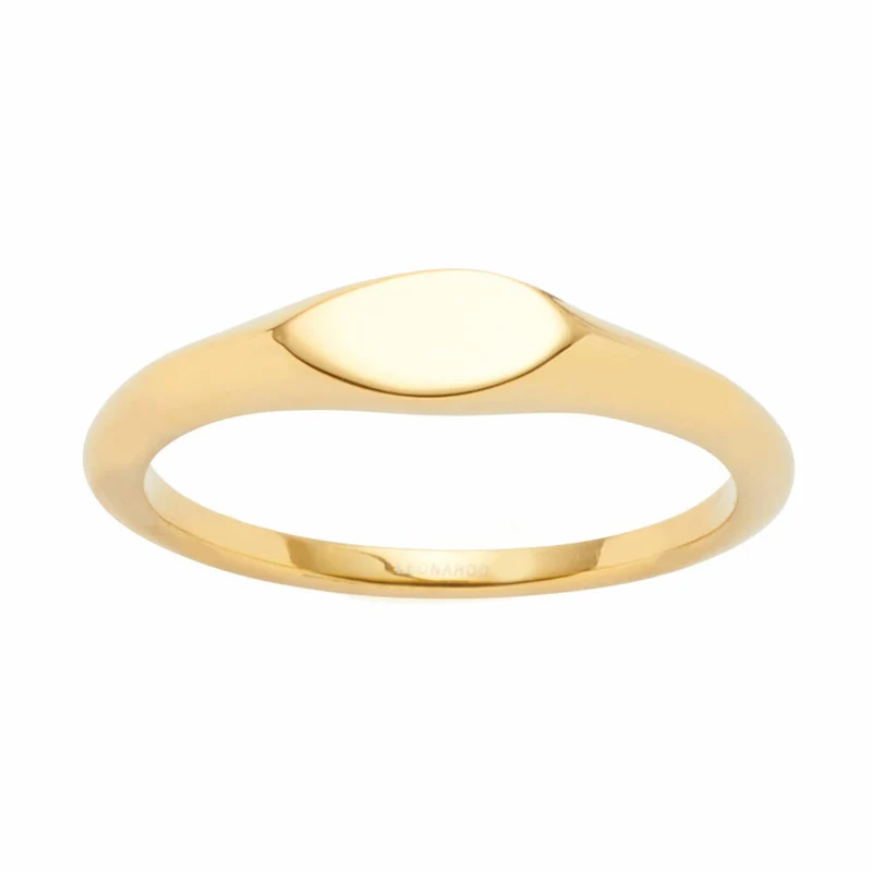 Leonardo Jewels Ring Lovis Ciao, Fingerring, Schmuck, Edelstahl, Golden, Größe 16, 022139