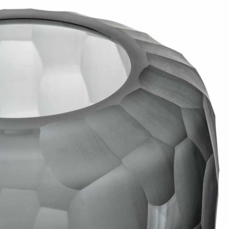 Leonardo Vase Bellagio, Blumenvase, Dekovase, Glas, Anthrazit, 17.5 cm, 036450