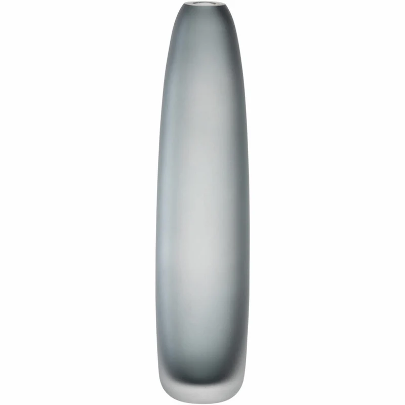 Leonardo Vase Bellagio, Bodenvase, Dekovase, Glas, Anthrazit, 33.5 cm, 036452