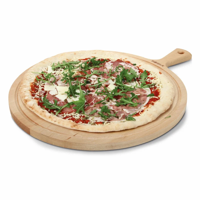 Boska Pizzabrett Amigo XL, Brett, Küchenhelfer, Pizza, Buchenholz, 53.5 cm, 358115