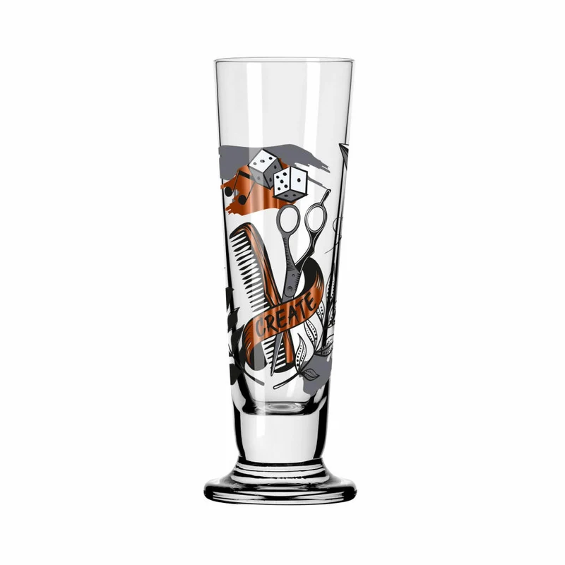 Ritzenhoff Schnapsglas Heldenfest 009, Werner Bohr, Kristallglas, 52 ml, 1061009