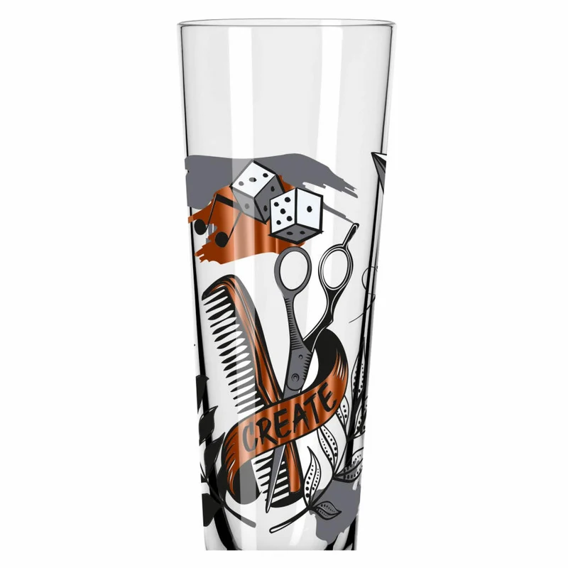 Ritzenhoff Schnapsglas Heldenfest 009, Werner Bohr, Kristallglas, 52 ml, 1061009