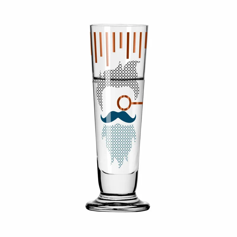 Ritzenhoff Schnapsglas Heldenfest 010, Christine Kordes, Kristallglas, 52 ml, 1061010