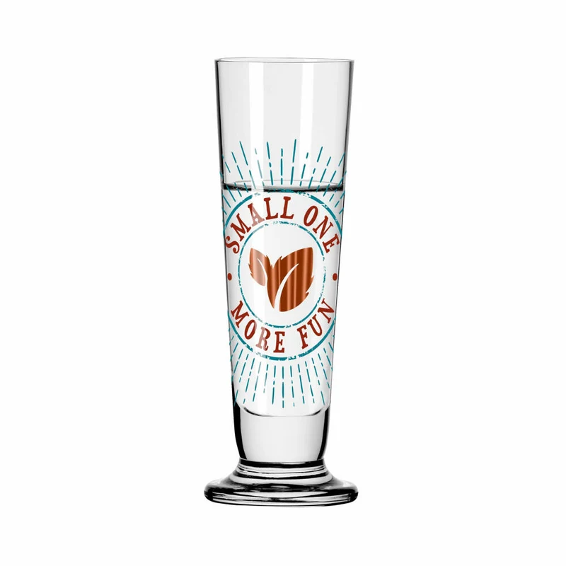 Ritzenhoff Schnapsglas Heldenfest 012, Rebecca Buss, Kristallglas, 52 ml, 1061012