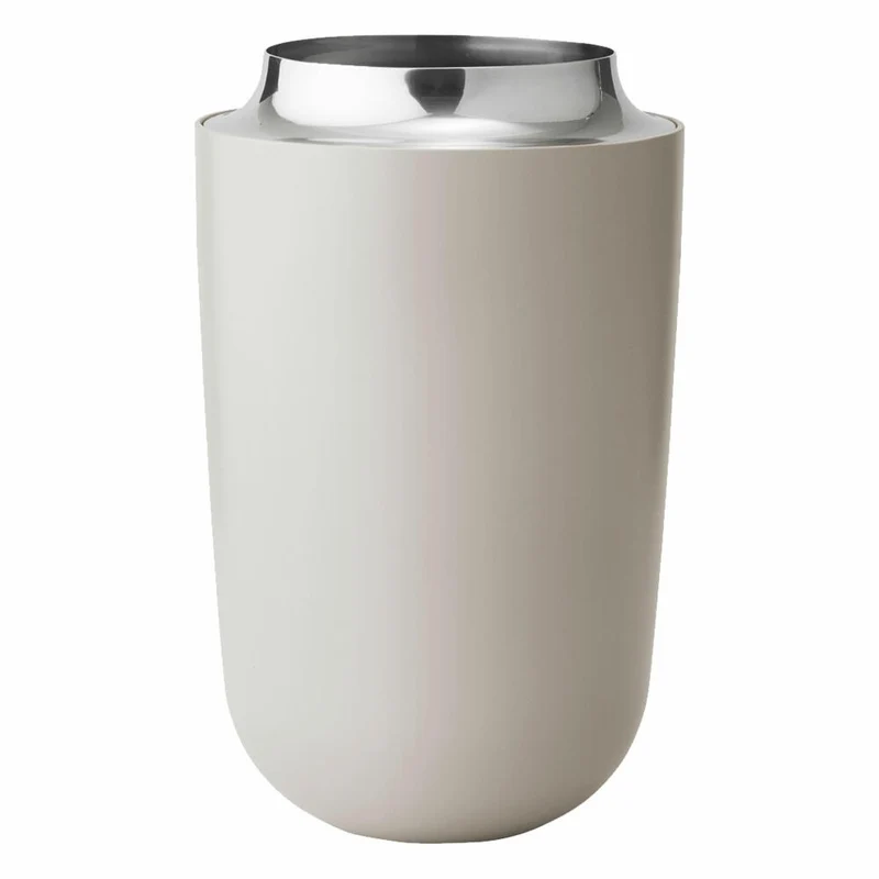 Stelton Concave Vase Groß, Blumenvase, Blumen Krug, Sand Matt, 22.5 cm, X-141