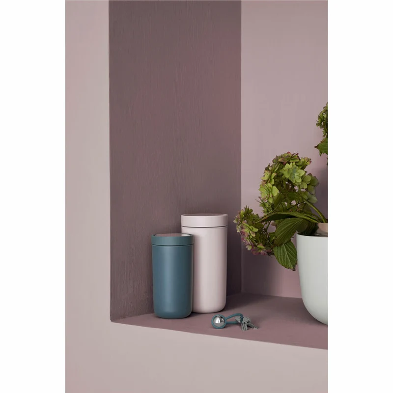 Stelton Concave Vase Medium, Blumenvase, Blumen Krug, Sand Matt, 14 cm, X-140