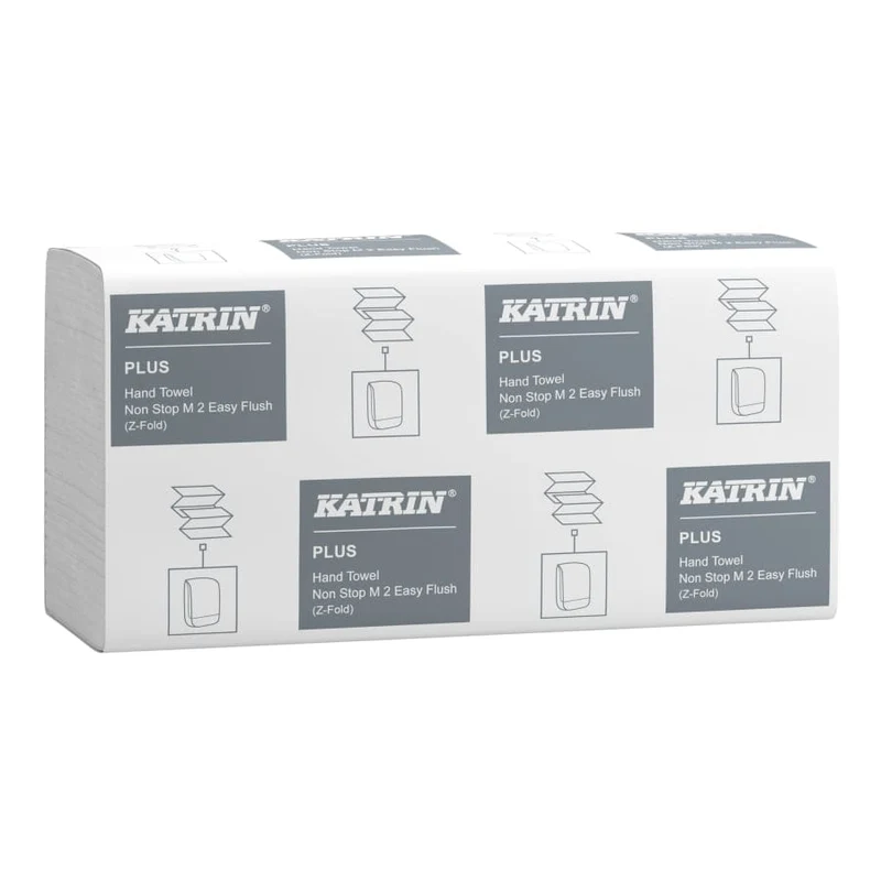 Katrin Plus Falthandtuch Non Stop M 2 Easy Flush, 160 Blatt