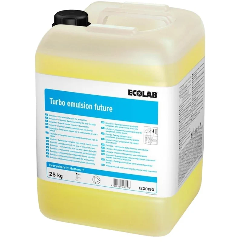 ECOLAB Turbo emulsion future Hochleistungswaschmittel