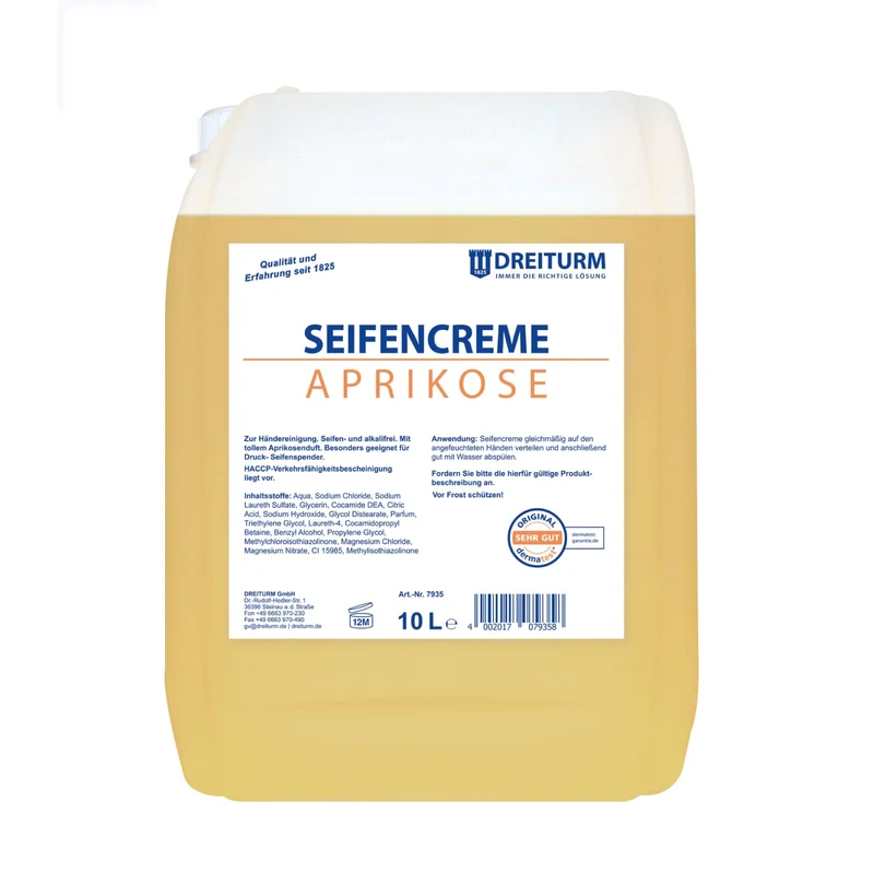 Dreiturm Seifencreme Aprikose