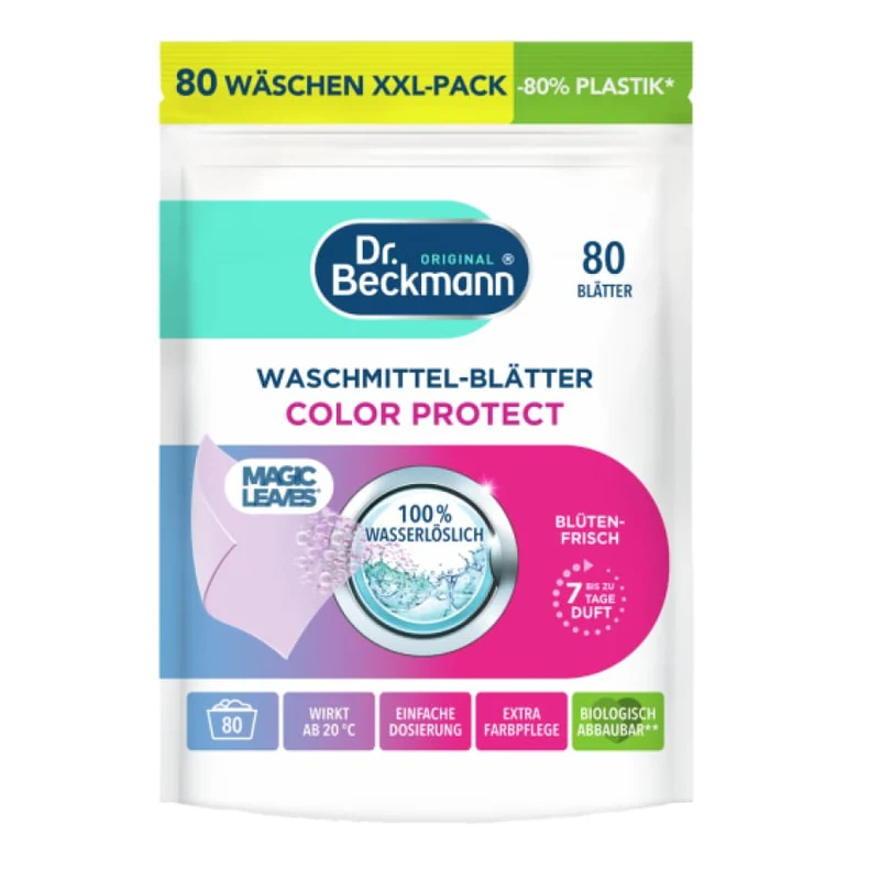 Dr. Beckmann Waschmittelblätter Colour Protect Blütenfrisch