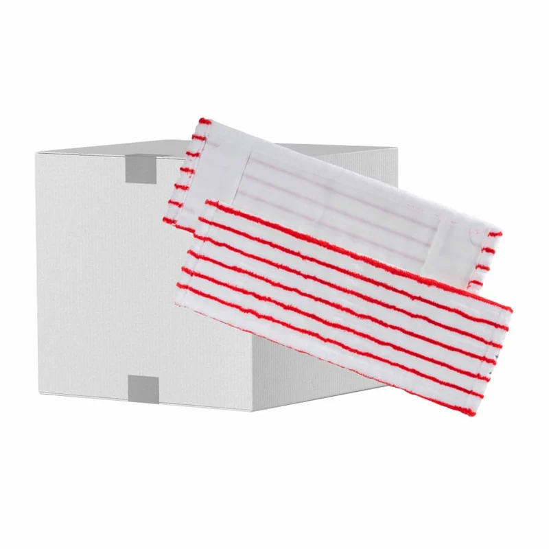 Mopptex Mikrofasermopp PREMIUM Softborste rot gestreift