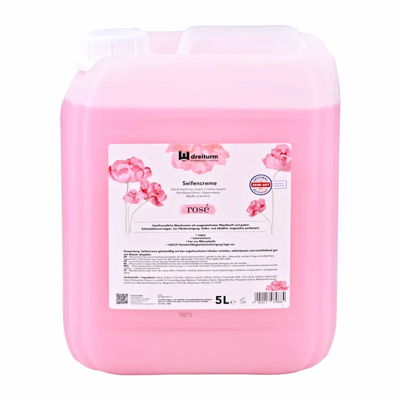 Dreiturm Seifencreme rosé