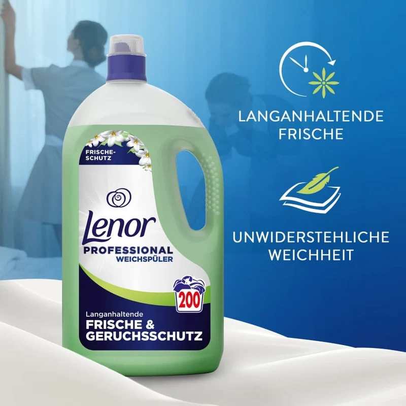 Lenor Professional Weichspüler Geruchsentfernung, 4 l (190 WL)