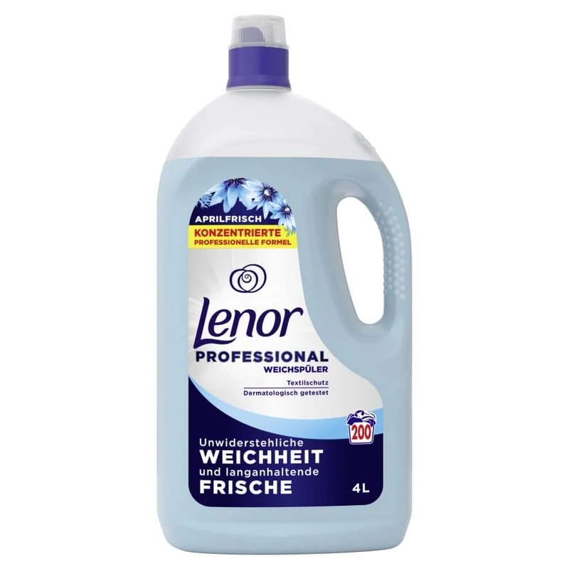 Lenor Professional Weichspüler Aprilfrisch, 4 l (200 WL)