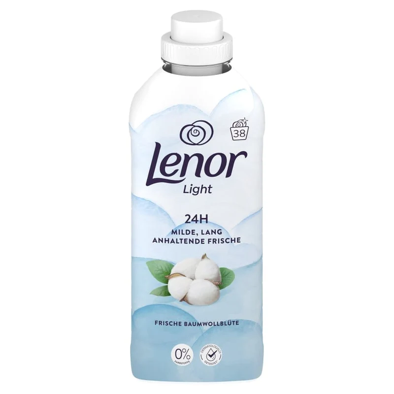 Lenor Light Weichspüler Frische Baumwollblüte, 38 und 71 WL