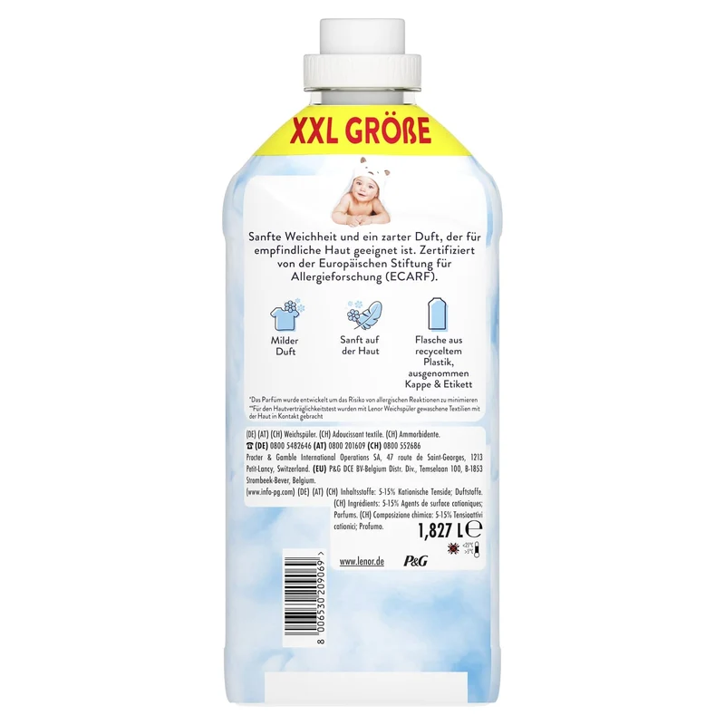 Lenor Weichspüler Sensitiv, 71 und 87 WL