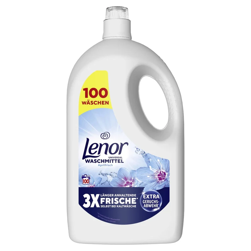 Lenor Universal Flüssigwaschmittel Aprilfrisch, 20 und 100 WL