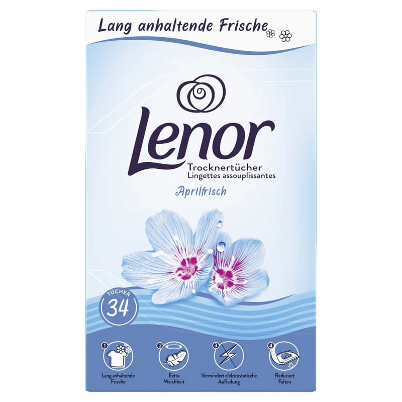 Lenor Trocknertücher Aprilfrisch, 34 Stück