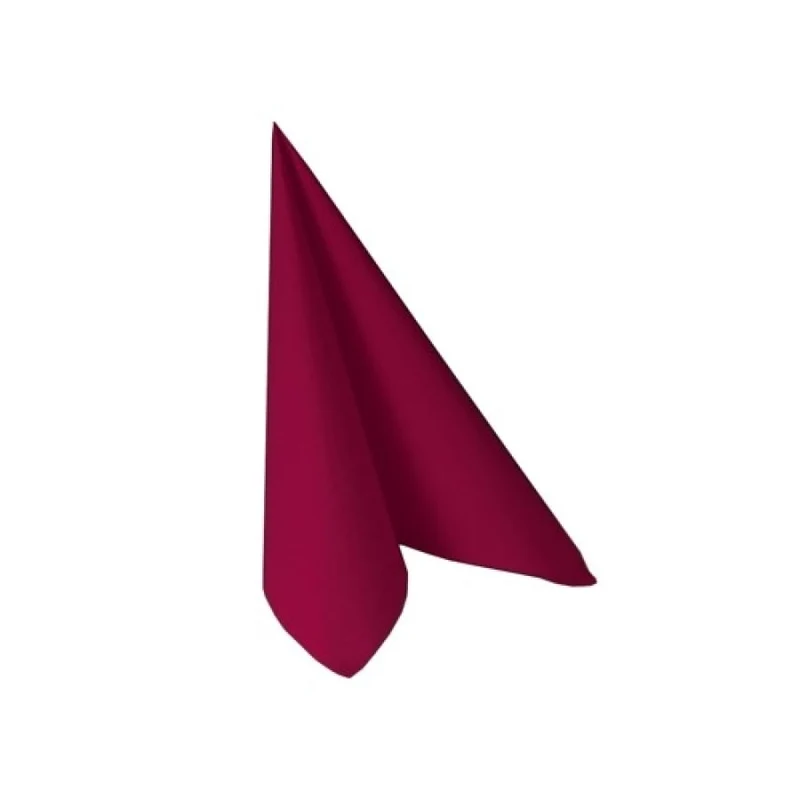 Papstar Servietten, 1/4-Falz, 40 cm x 40 cm bordeaux