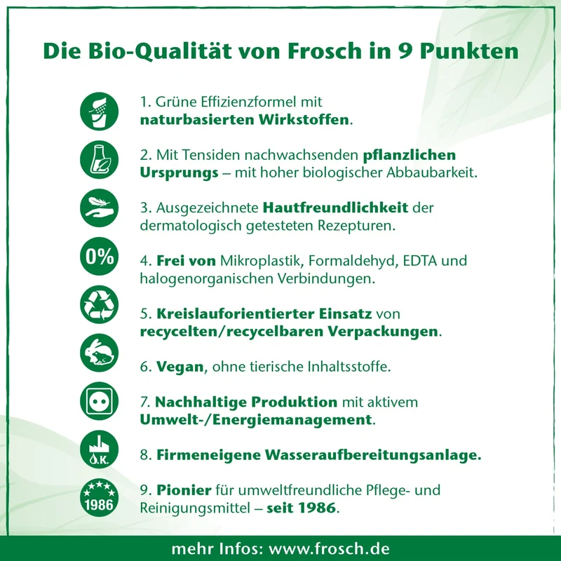 Frosch Essigreiniger, Entkalker