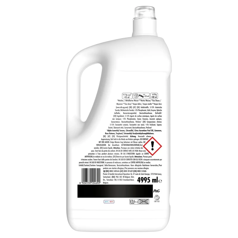 Ariel Universal+ Regulär Flüssigwaschmittel, 0,9 bis 4,995 l