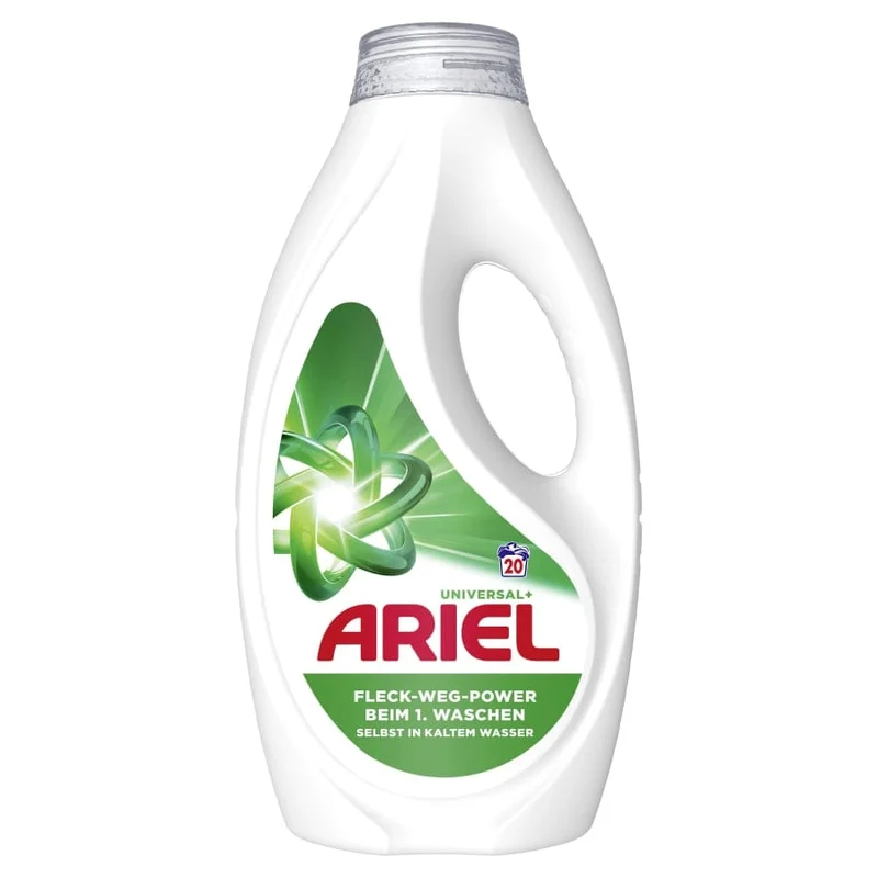 Ariel Universal+ Regulär Flüssigwaschmittel, 0,9 bis 4,995 l