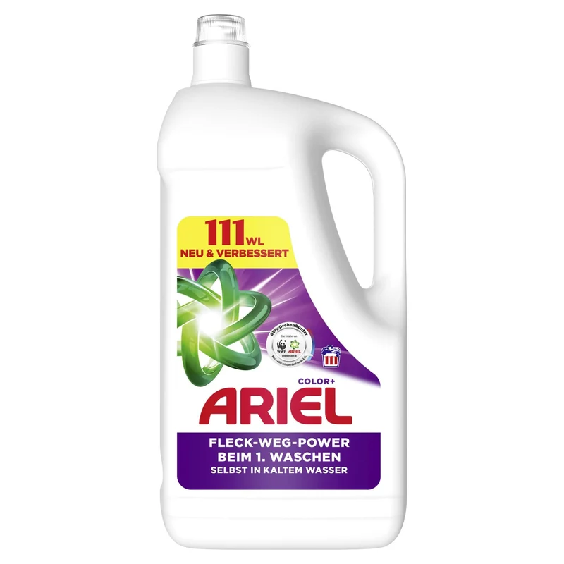 Ariel Color+ Flüssigwaschmittel mit Farbschutz, 0,9 bis 4,995 l