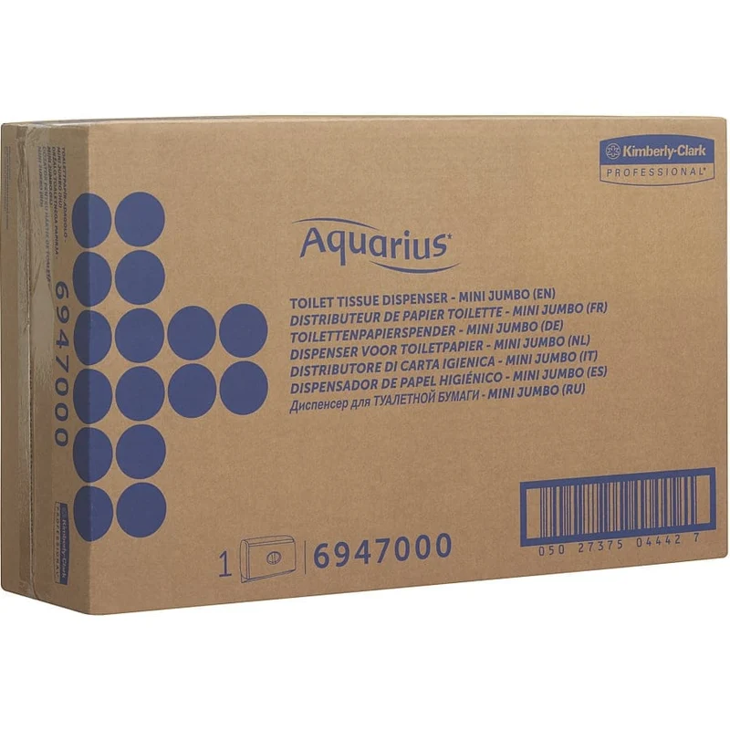 Aquarius Twin Mini Jumbo Toilettenpapierspender, weiß