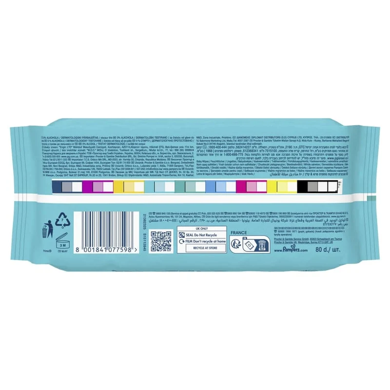 Pampers Fresh Clean Feuchttücher, zart duftend