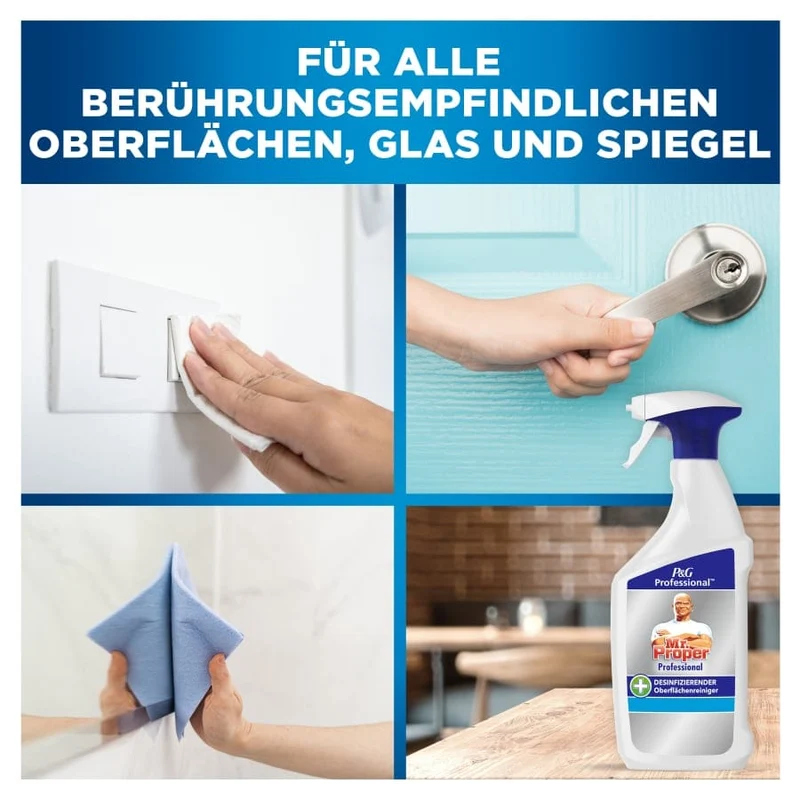 Mr. Proper Professional Desinfizierender Oberflächenreiniger, 750 ml
