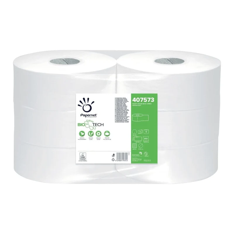 Papernet Bio Tech Maxi Jumbo Toilettenpapier 2-lagig, 247 m